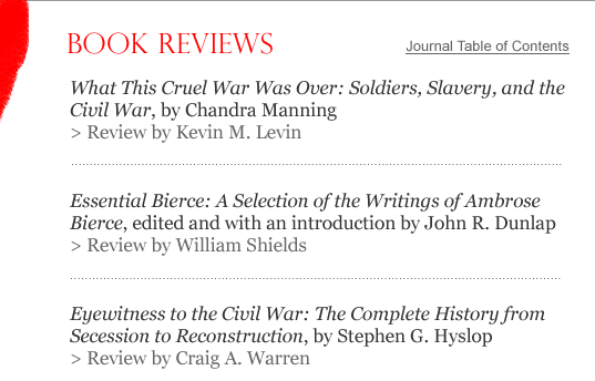 table of contents