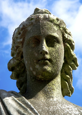 cemetery statue